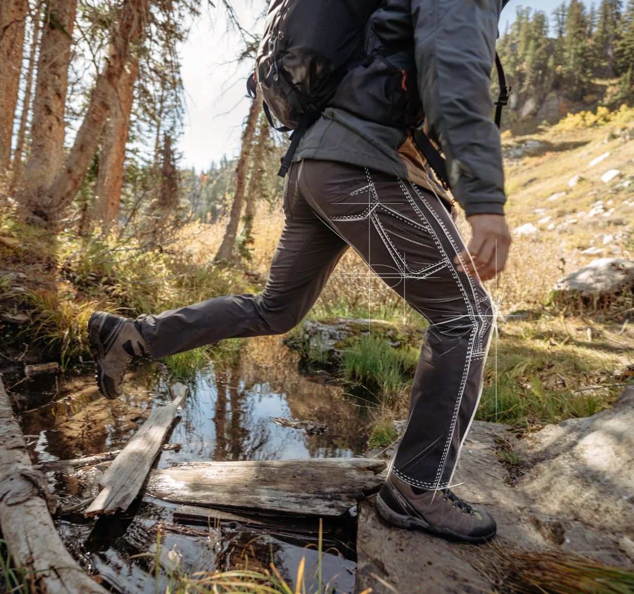 Kuhl Pants Mens Size 36X32 Dark Brown Lightweight Hiking Walking