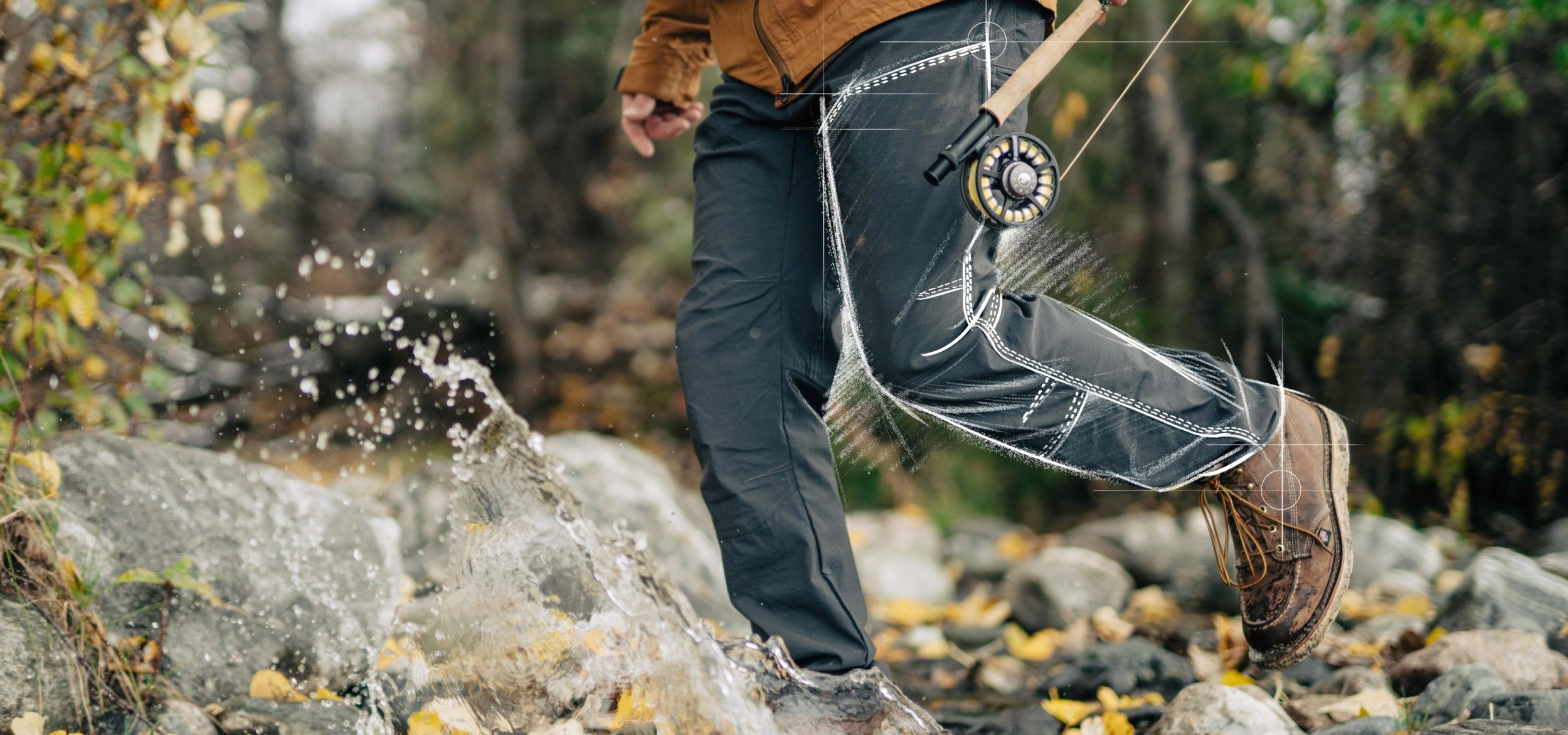 Zip-Pocket Hiking Pants | Lightweight Pants | Men's Khaki – Guts Fishing  Apparel
